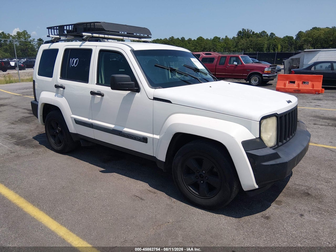 1J8GN28K78W****** · 2008 JEEP LIBERTY SPORT
