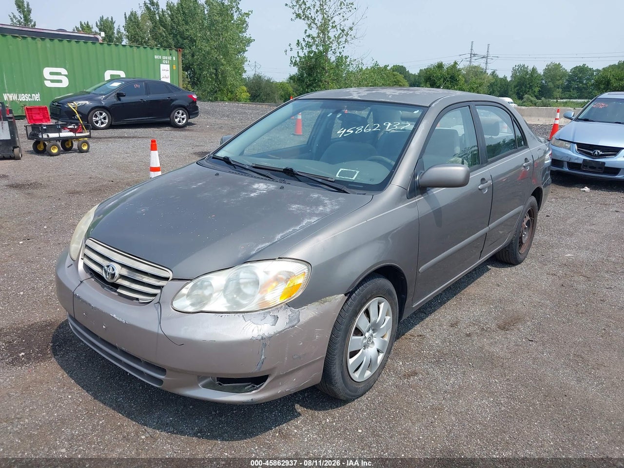 2T1BR32E33C****** · 2003 TOYOTA COROLLA LE · 6/11