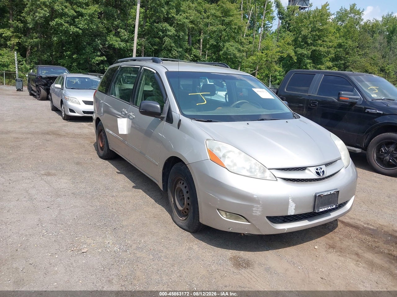 5TDZK23C18S****** · 2008 TOYOTA SIENNA CE
