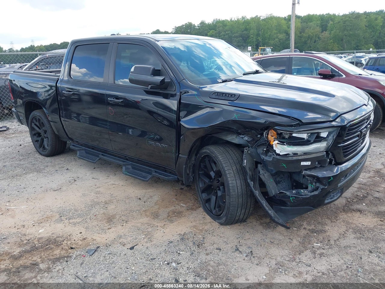 1C6SRFFT0KN****** · 2019 RAM 1500 BIG HORN/LONE STAR  4X4 5'7 BOX