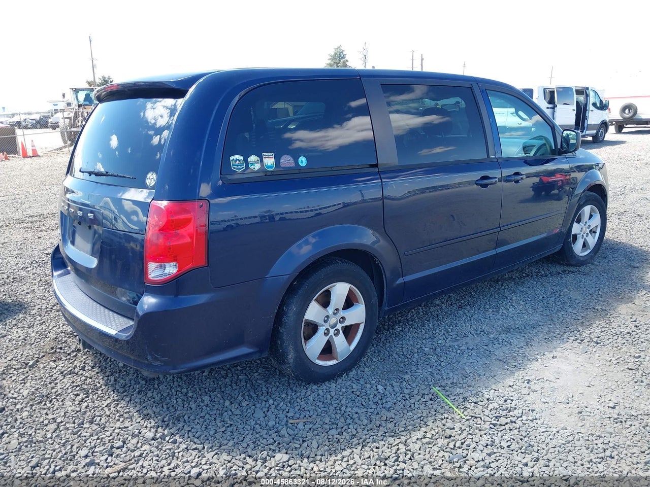2C4RDGBG9DR****** · 2013 DODGE GRAND CARAVAN SE · 4/11