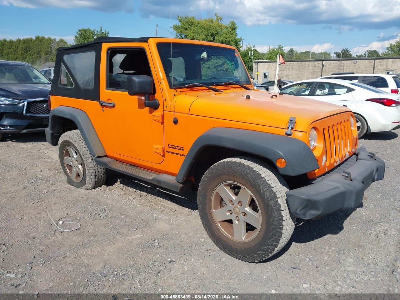 1C4AJWAG0DL****** · 2013 JEEP WRANGLER SPORT
