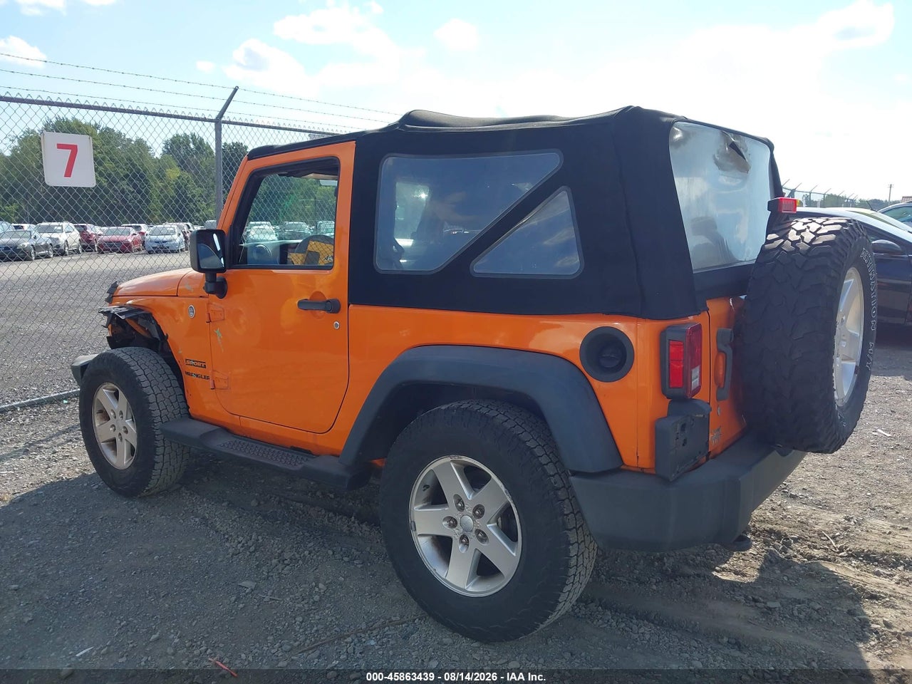 2013 JEEP WRANGLER SPORT · 3/11
