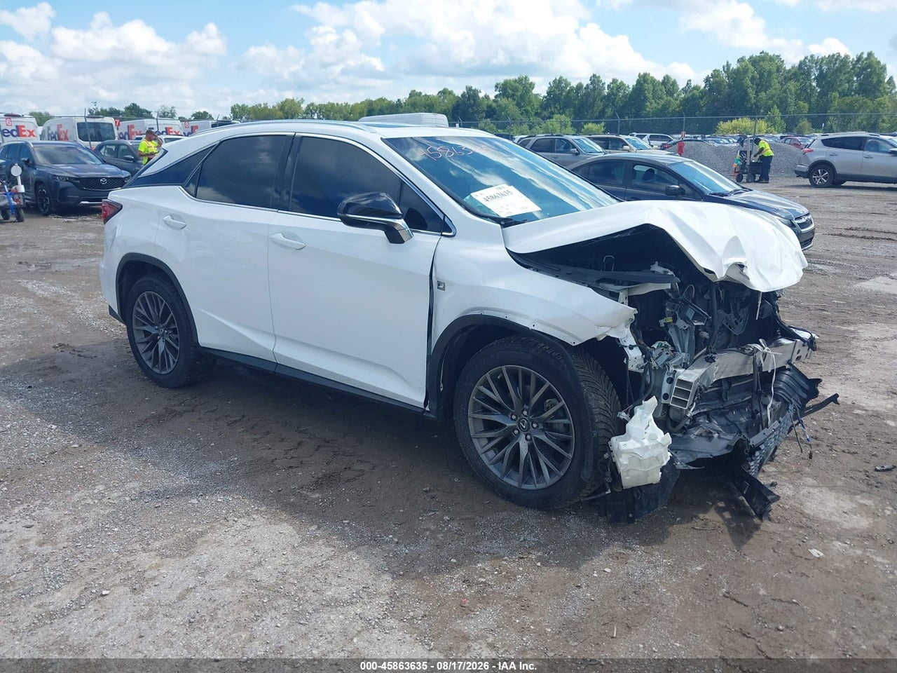 2T2BZMCA4HC****** · 2017 LEXUS RX 350 F SPORT