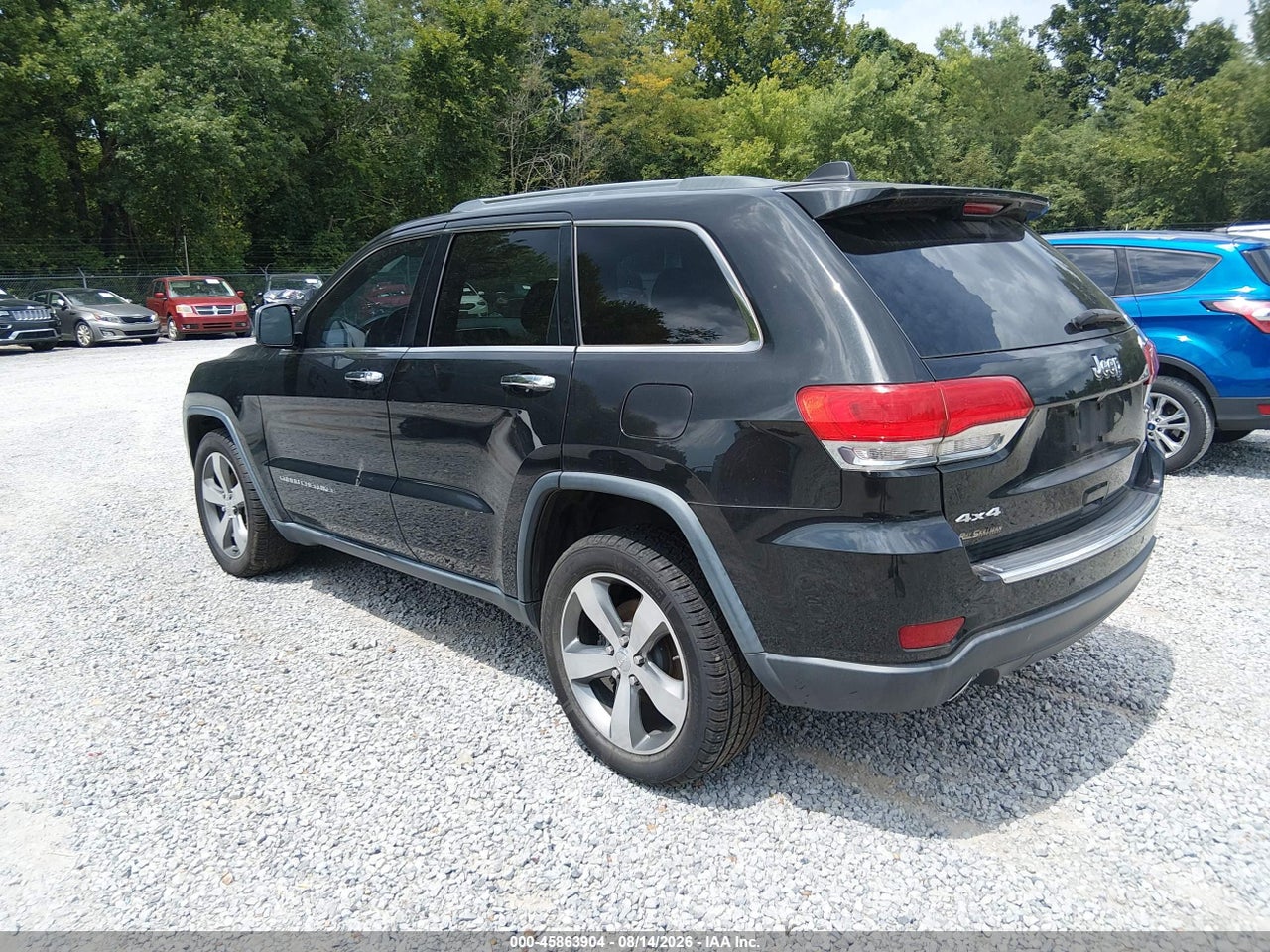 2014 JEEP GRAND CHEROKEE LIMITED · 3/11