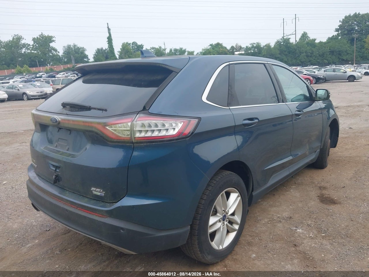 2FMPK4J93GB****** · 2016 FORD EDGE SEL · 4/10