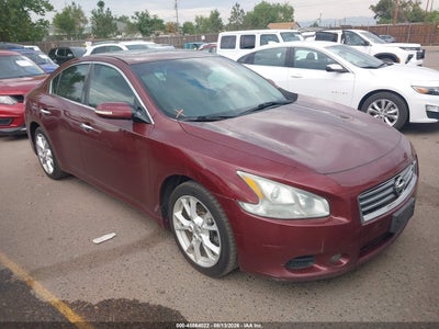1N4AA5APXDC****** · 2013 NISSAN MAXIMA 3.5 SV