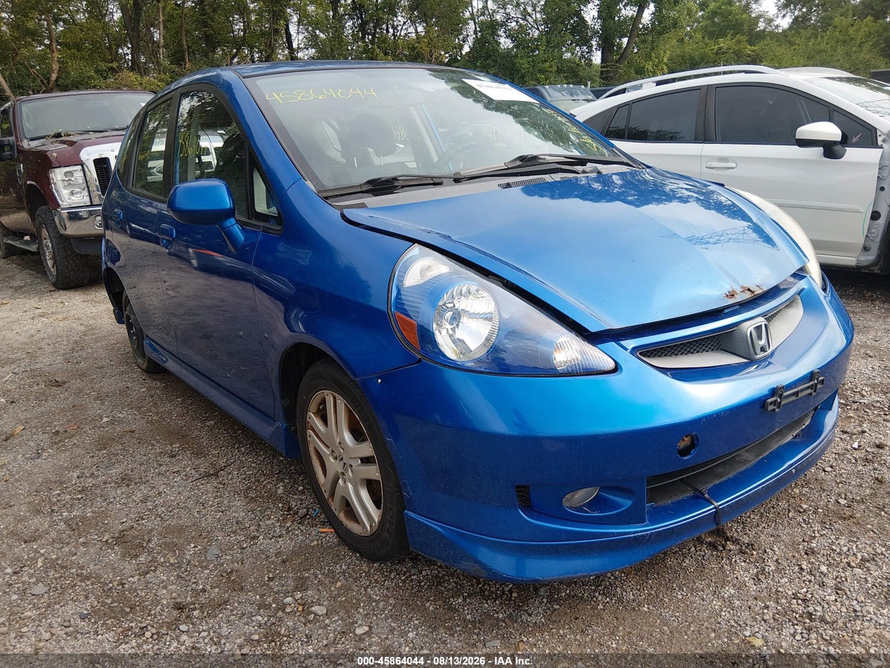 JHMGD37697S****** · 2007 HONDA FIT SPORT