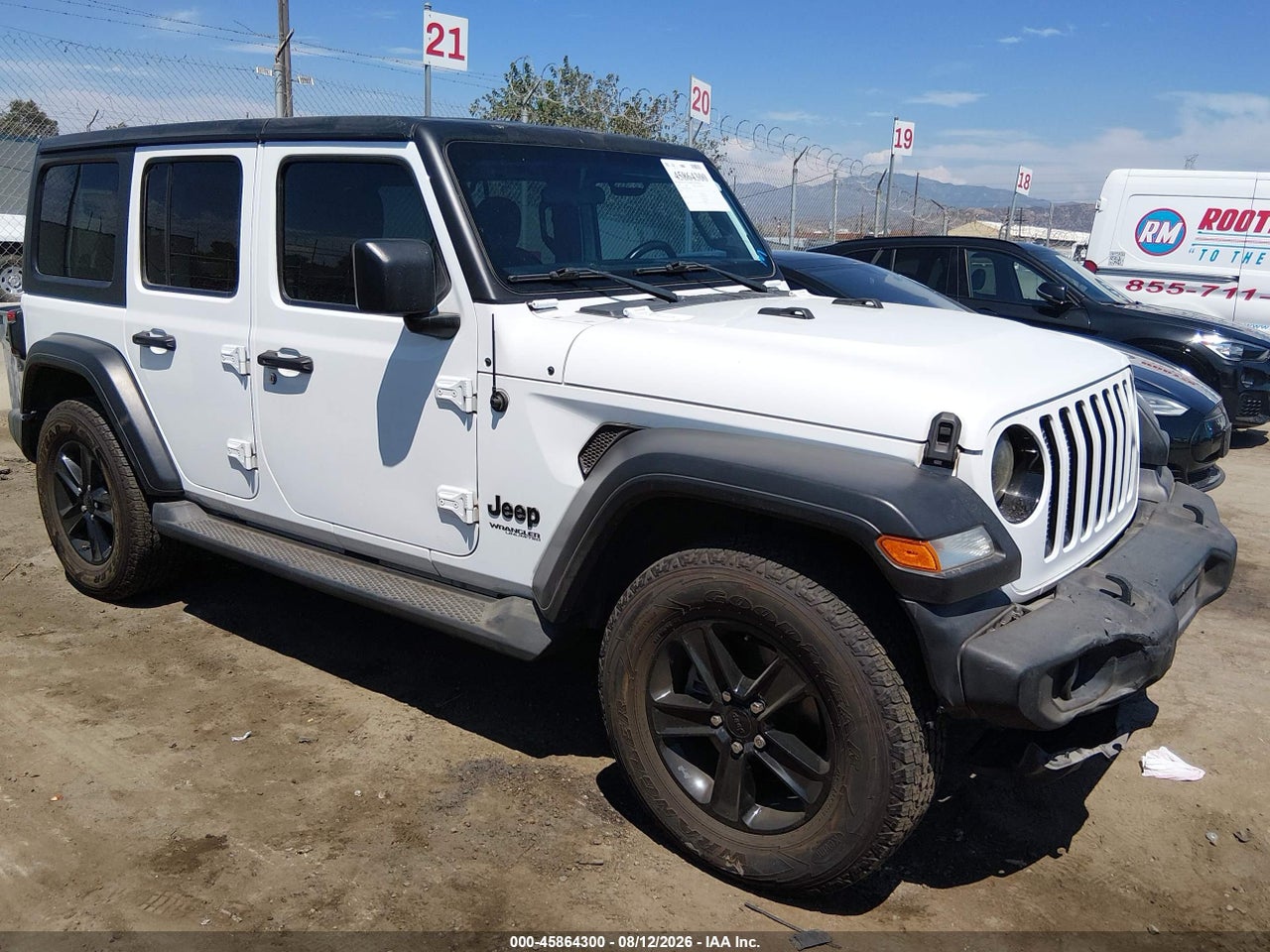 2019 JEEP WRANGLER UNLIMITED SPORT ALTITUDE 4X4