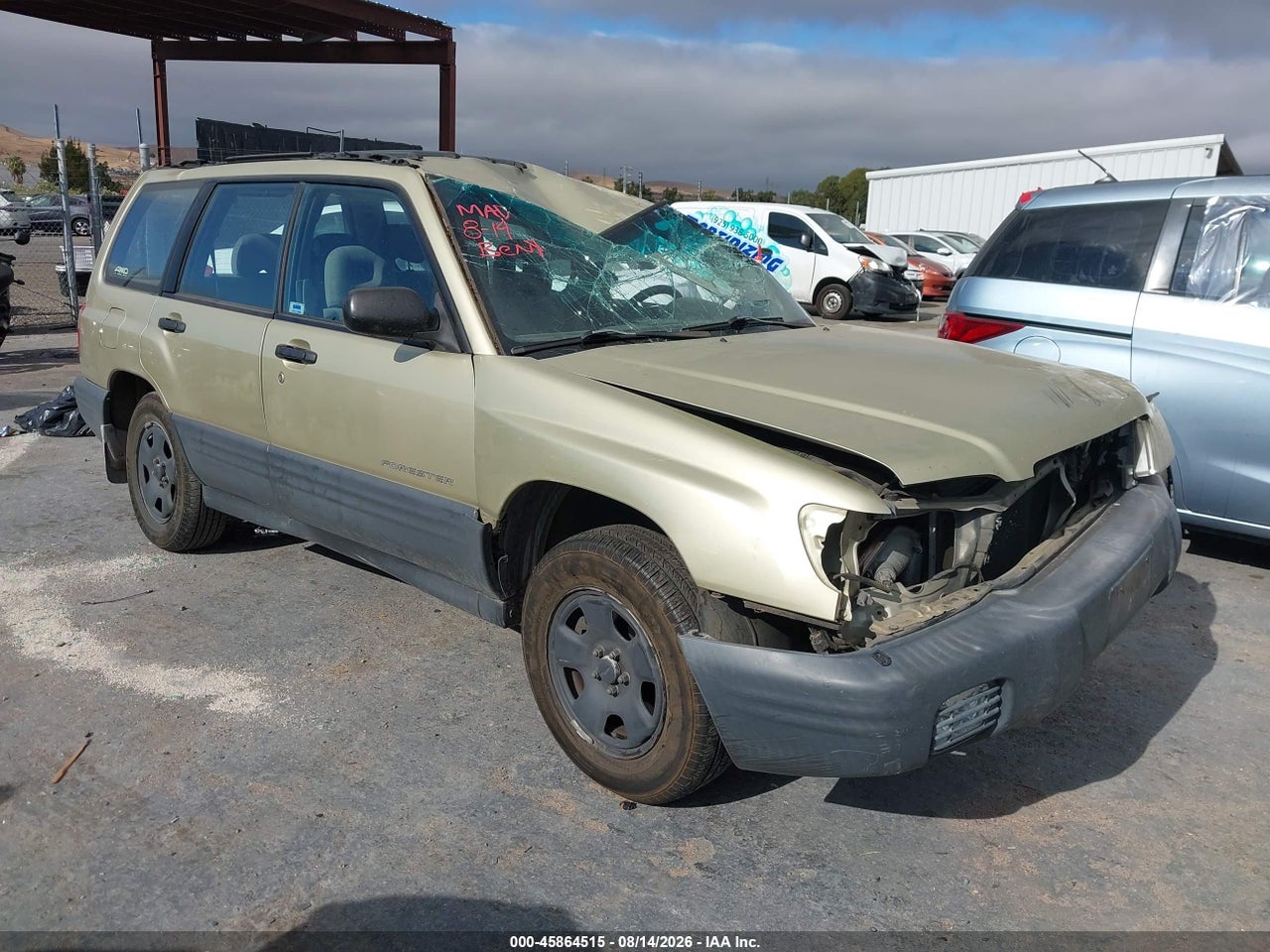 JF1SF635X2H****** · 2002 SUBARU FORESTER L
