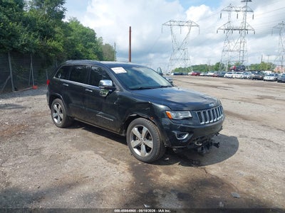 1C4RJFCG0EC****** · 2014 JEEP GRAND CHEROKEE OVERLAND