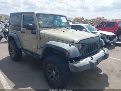 1C4AJWAG3HL****** · 2017 JEEP WRANGLER SPORT