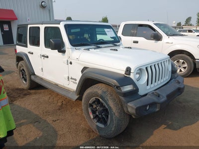 1C4HJXDG1JW****** · 2018 JEEP WRANGLER UNLIMITED SPORT S 4X4