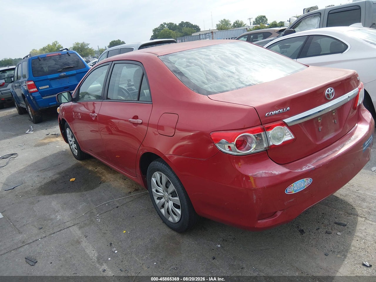2012 TOYOTA COROLLA LE · 3/11