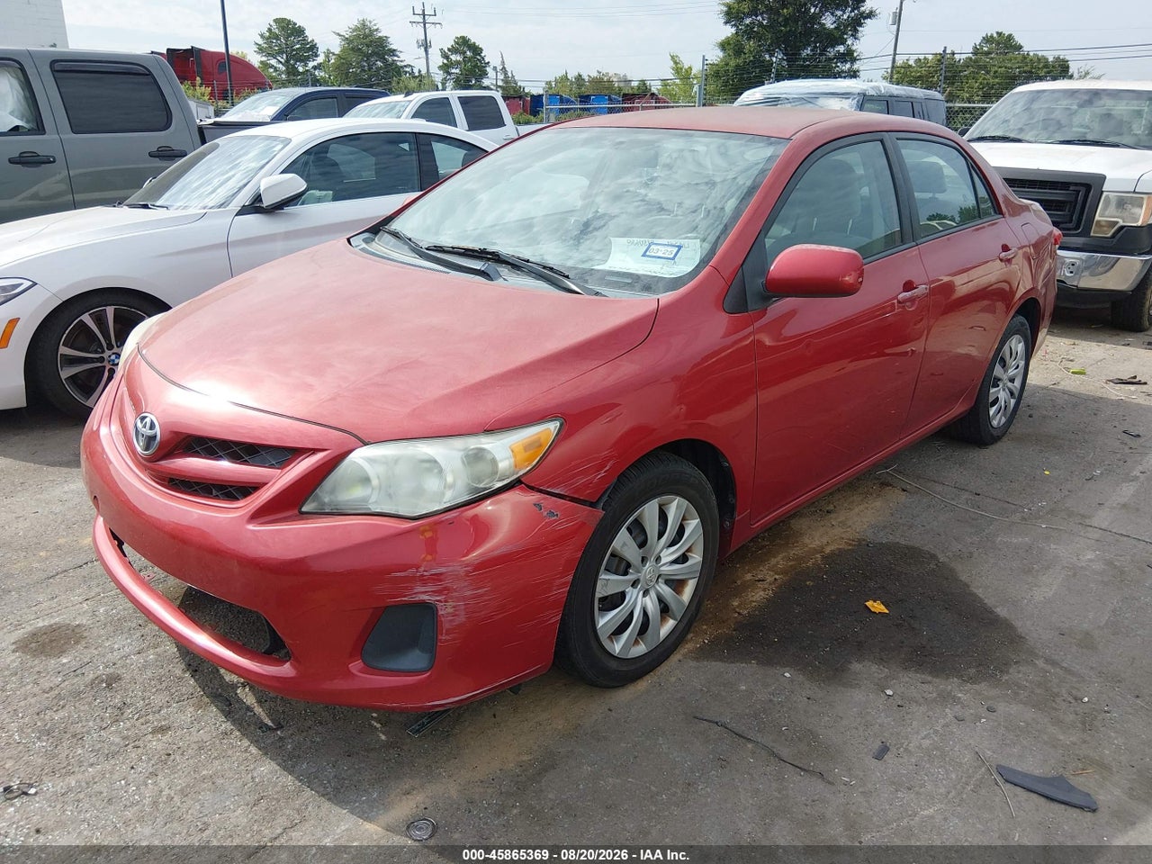 2012 TOYOTA COROLLA LE · 2/11
