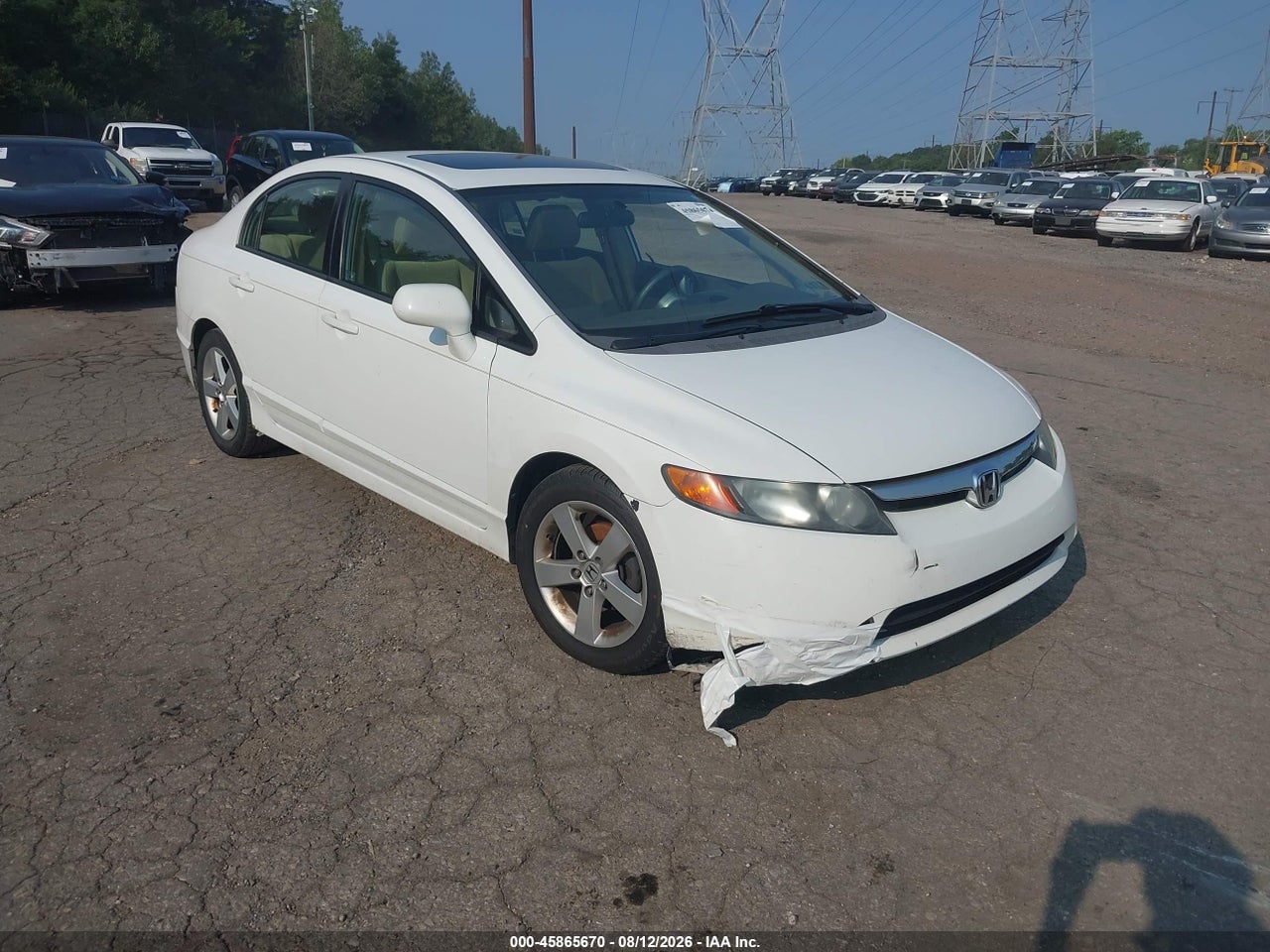 2HGFA16858H****** · 2008 HONDA CIVIC EX