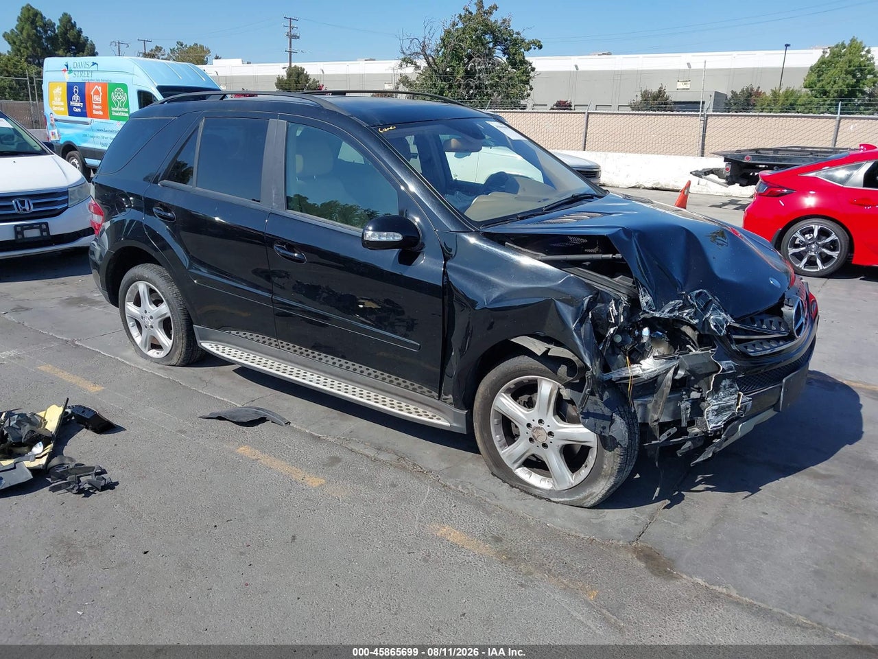 4JGBB86E87A****** · 2007 MERCEDES-BENZ ML 350 4MATIC