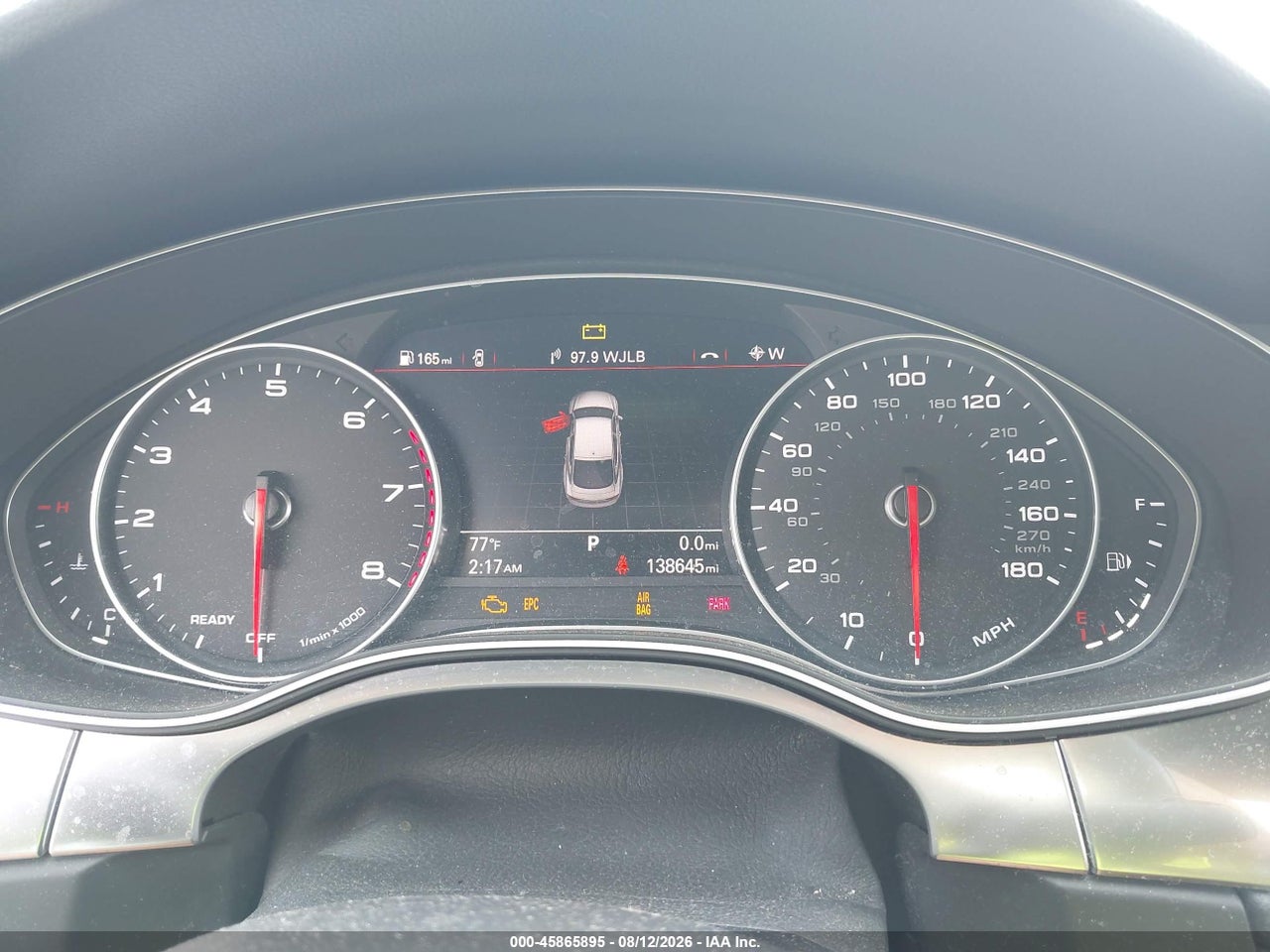 WAU22BFC0HN****** · 2017 AUDI A7 3.0T PREMIUM PLUS · 7/11