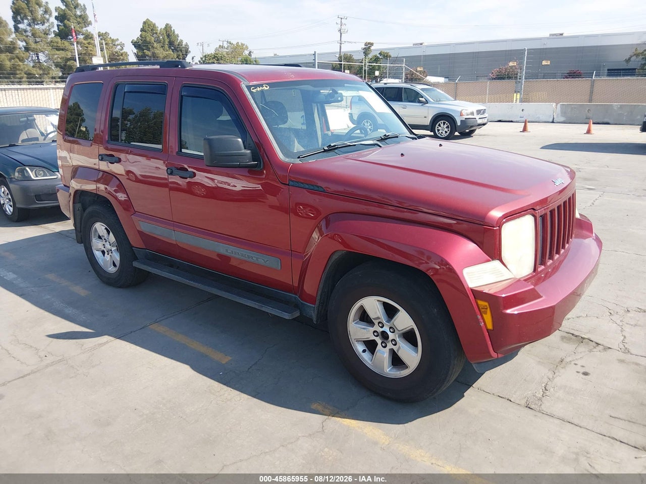 1C4PJMAK7CW****** · 2012 JEEP LIBERTY SPORT