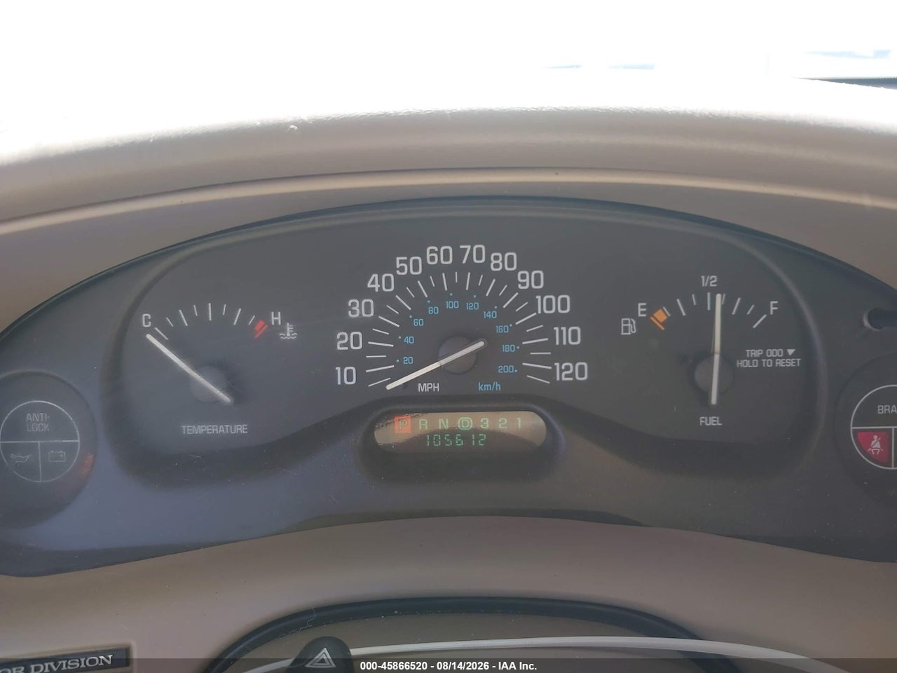 2G4WS52J911****** · 2001 BUICK CENTURY CUSTOM · 7/11
