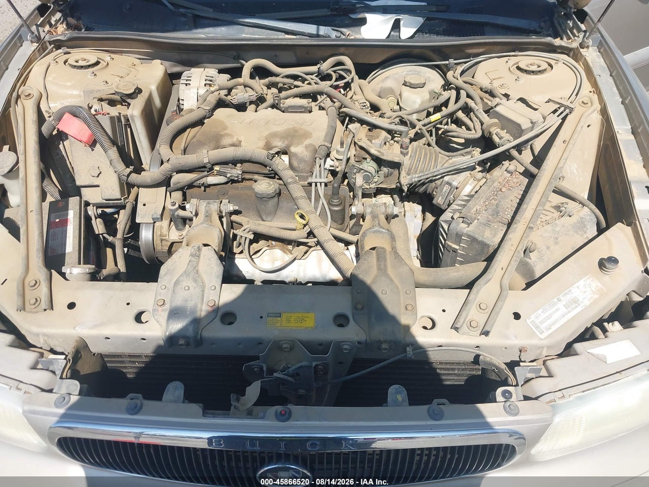 2G4WS52J911****** · 2001 BUICK CENTURY CUSTOM · 10/11