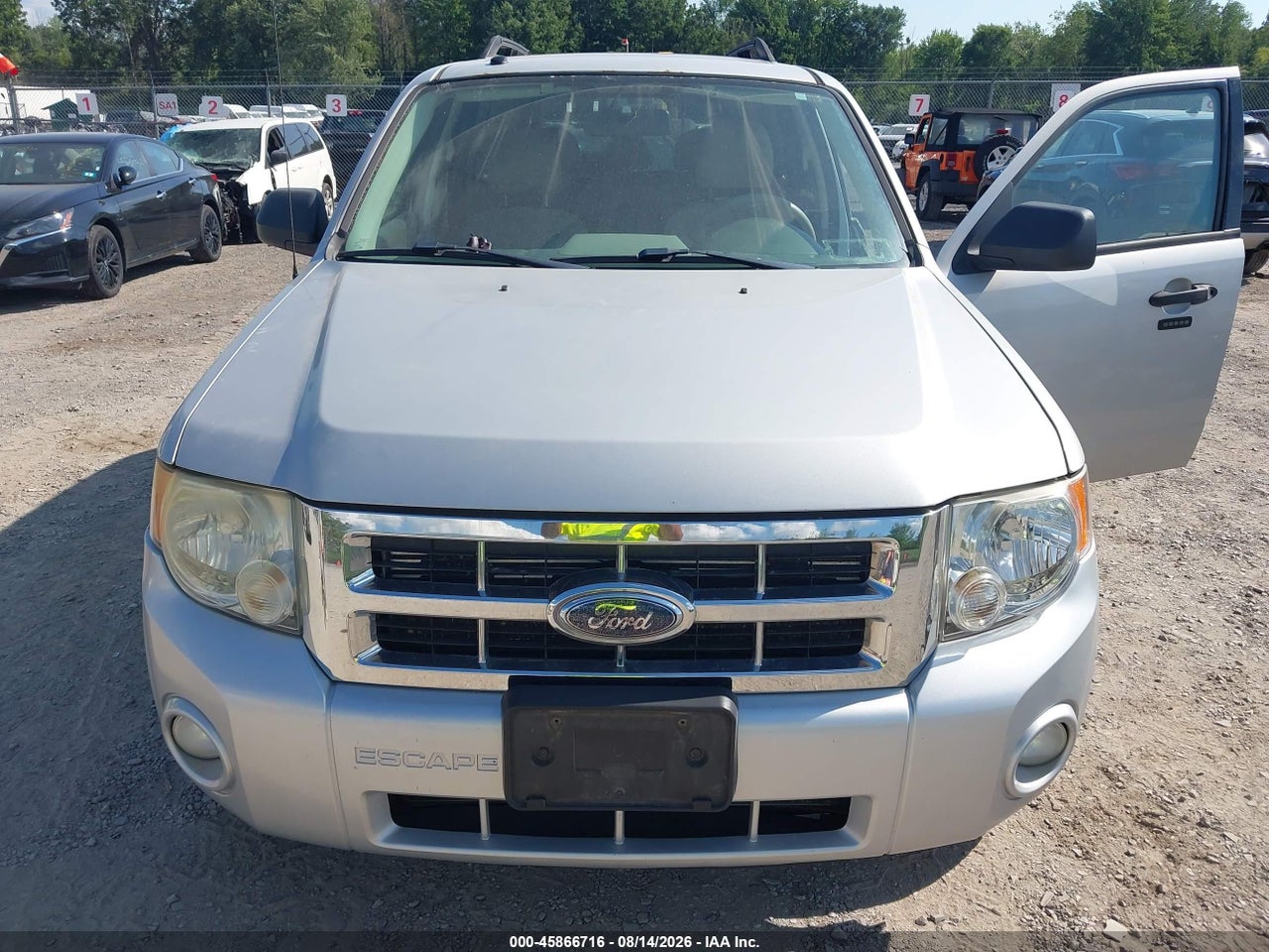 1FMCU03158K****** · 2008 FORD ESCAPE XLT · 6/11