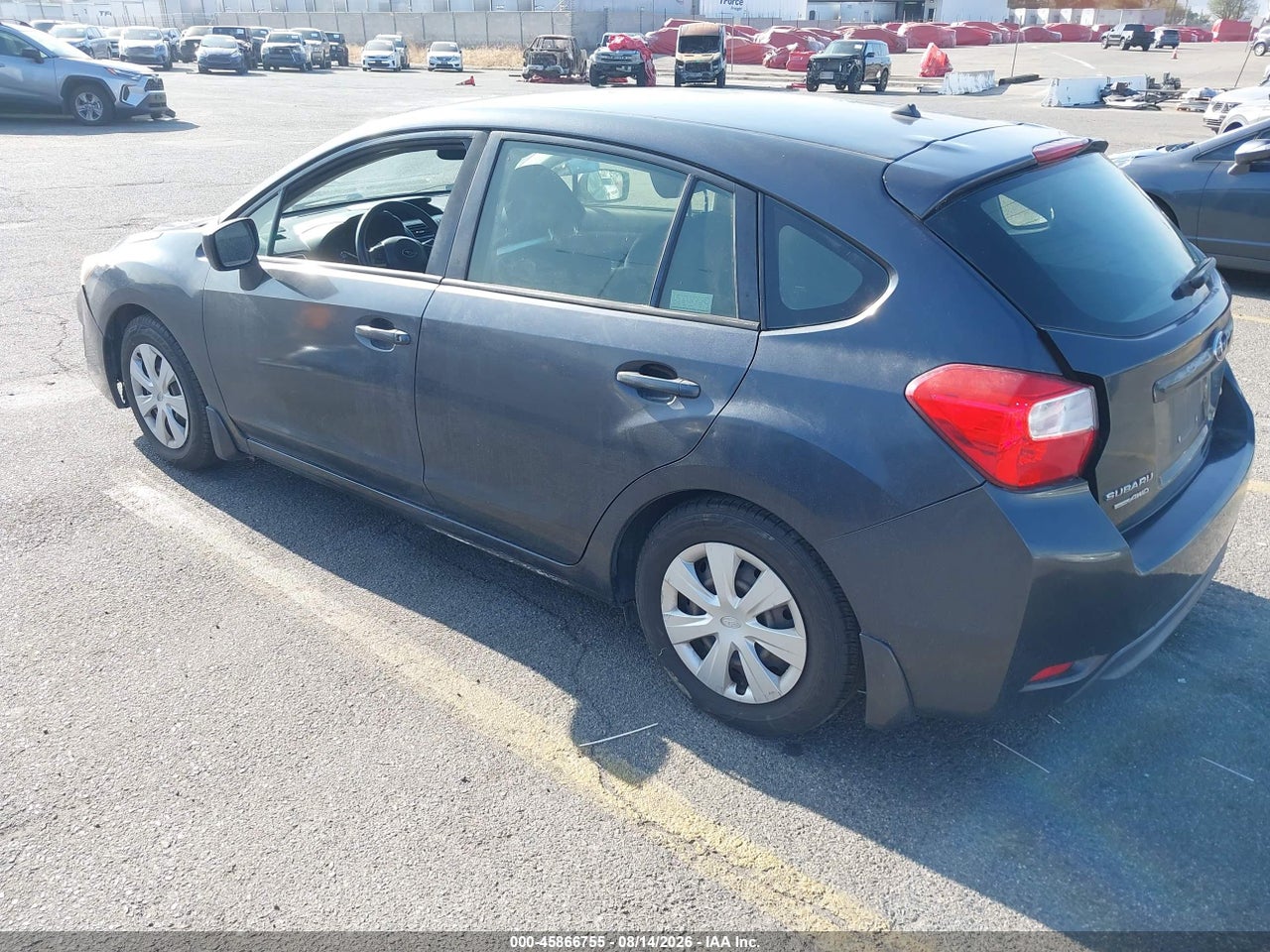 JF1GPAA6XG8****** · 2016 SUBARU IMPREZA 2.0I · 3/11