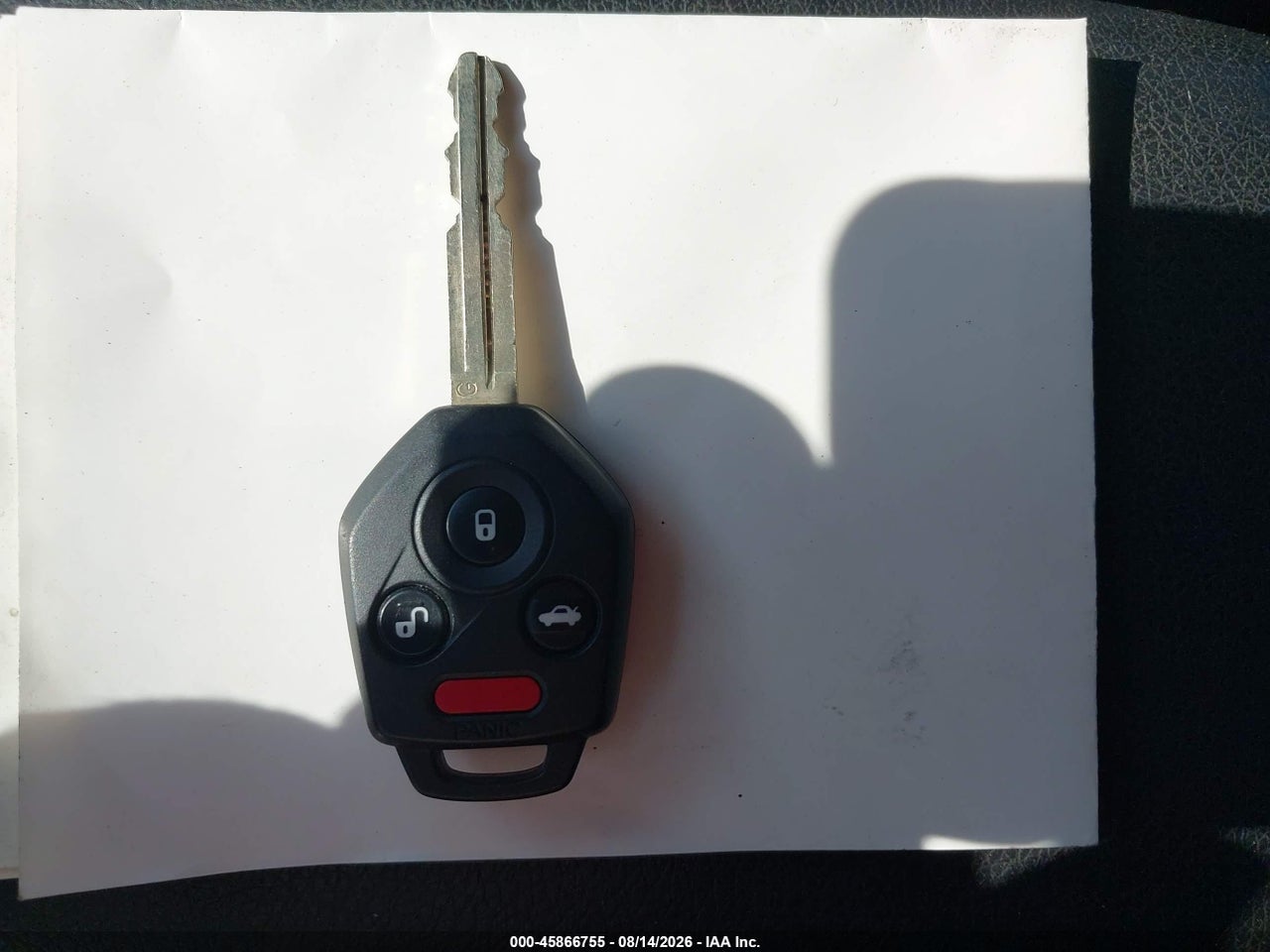 JF1GPAA6XG8****** · 2016 SUBARU IMPREZA 2.0I · 11/11