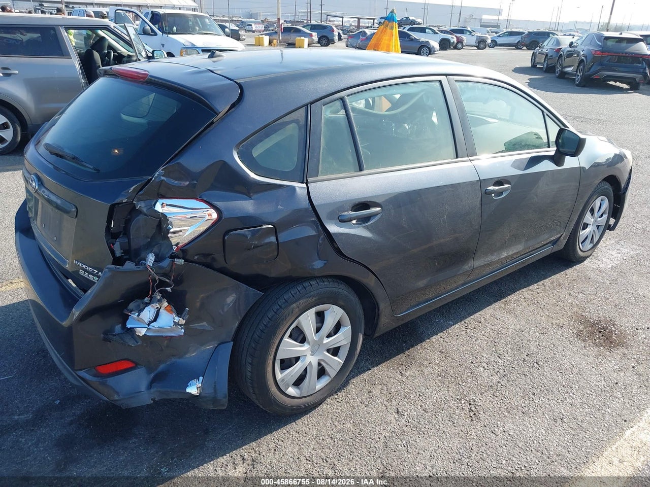 JF1GPAA6XG8****** · 2016 SUBARU IMPREZA 2.0I · 4/11