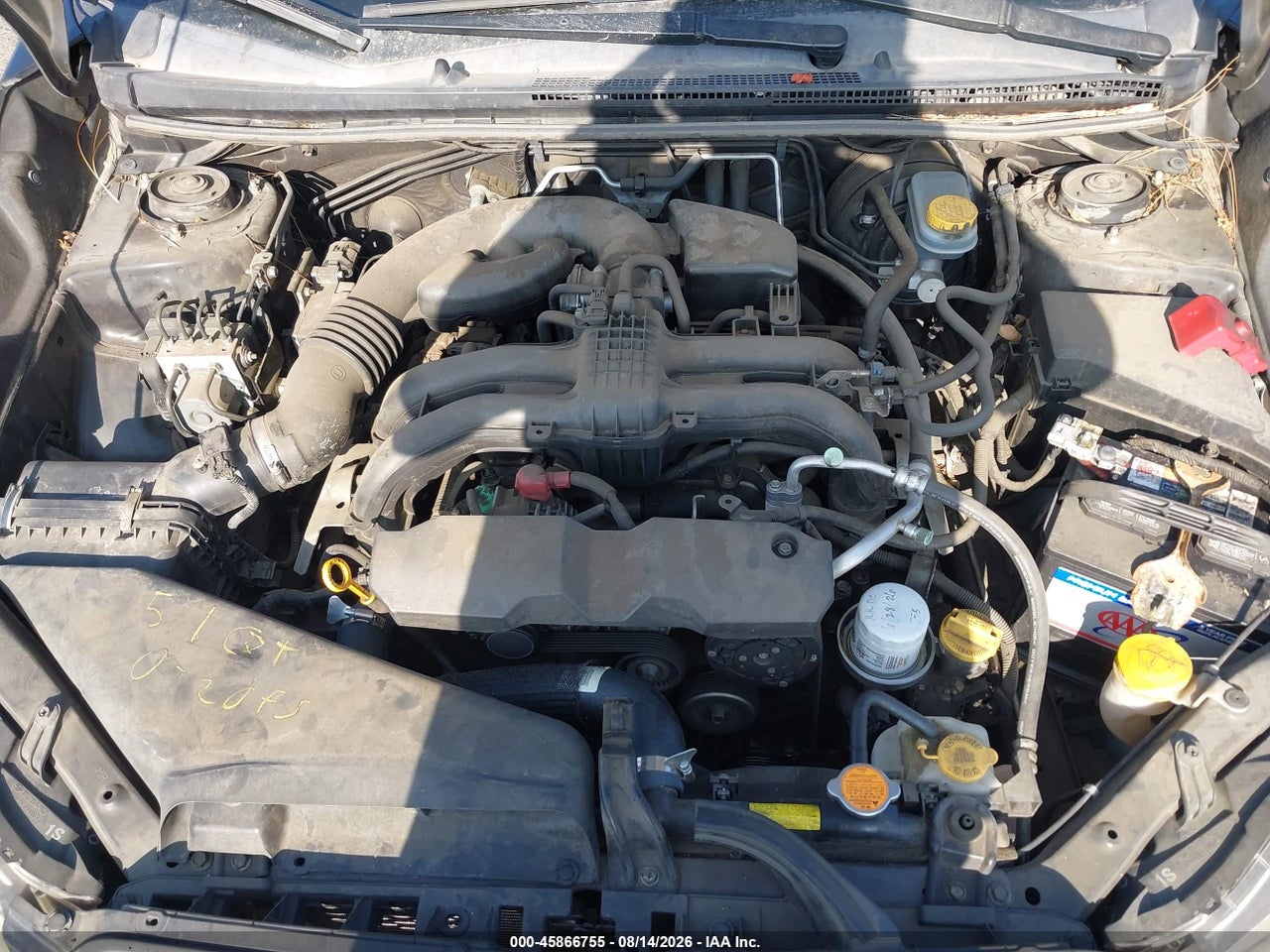 JF1GPAA6XG8****** · 2016 SUBARU IMPREZA 2.0I · 10/11