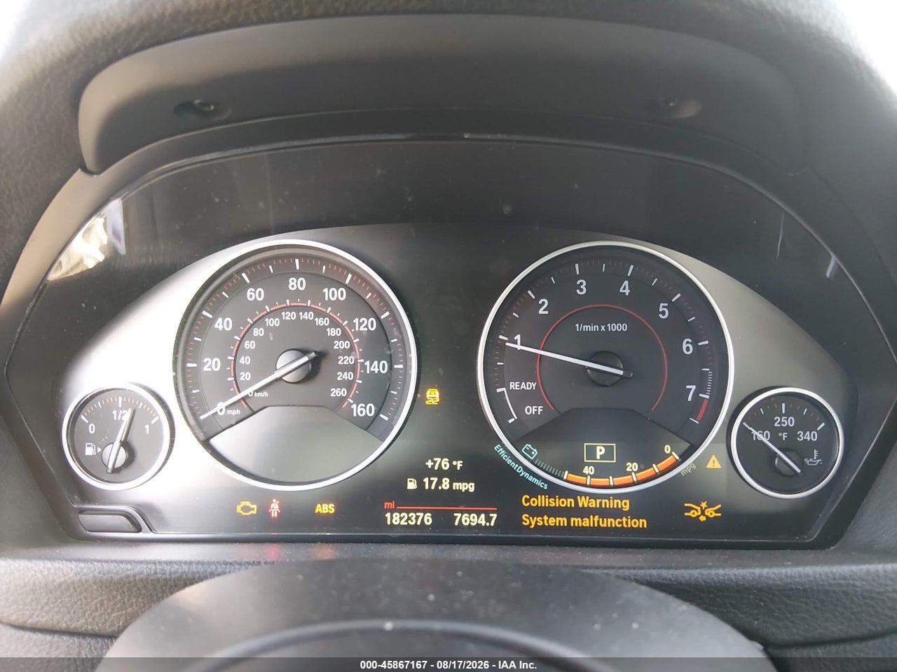 WBA3A9G58FN****** · 2015 BMW 335I   · 7/11