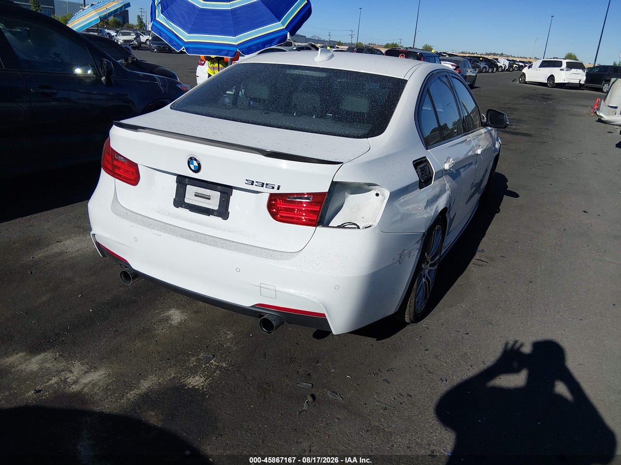 WBA3A9G58FN****** · 2015 BMW 335I   · 4/11