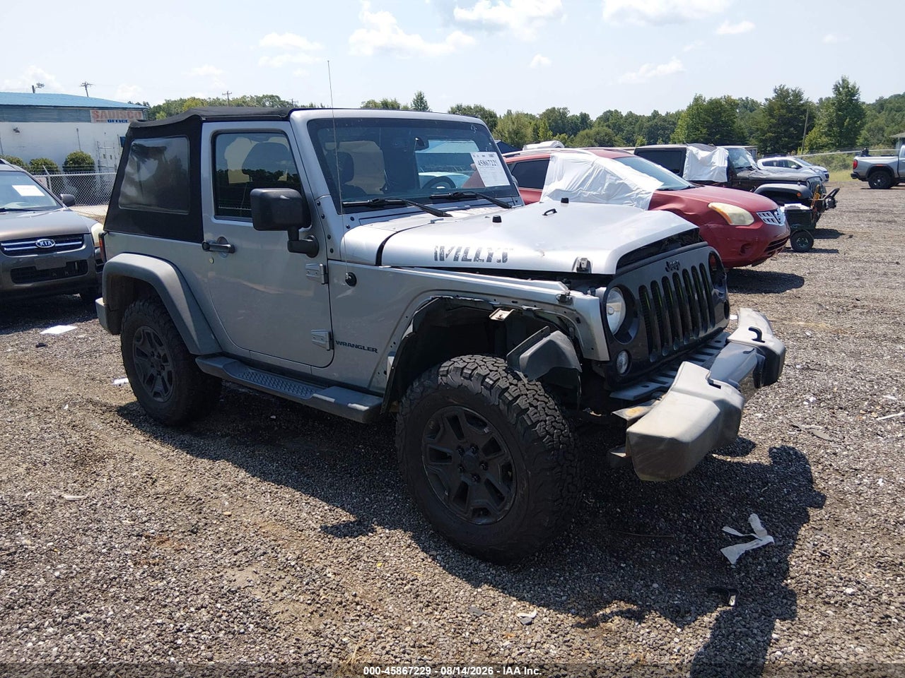 2016 JEEP WRANGLER WILLYS WHEELER