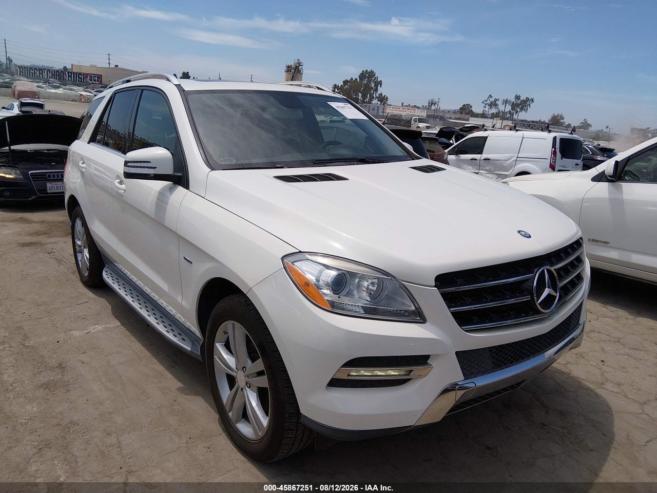 4JGDA5HB0CA****** · 2012 MERCEDES-BENZ ML 350 4MATIC