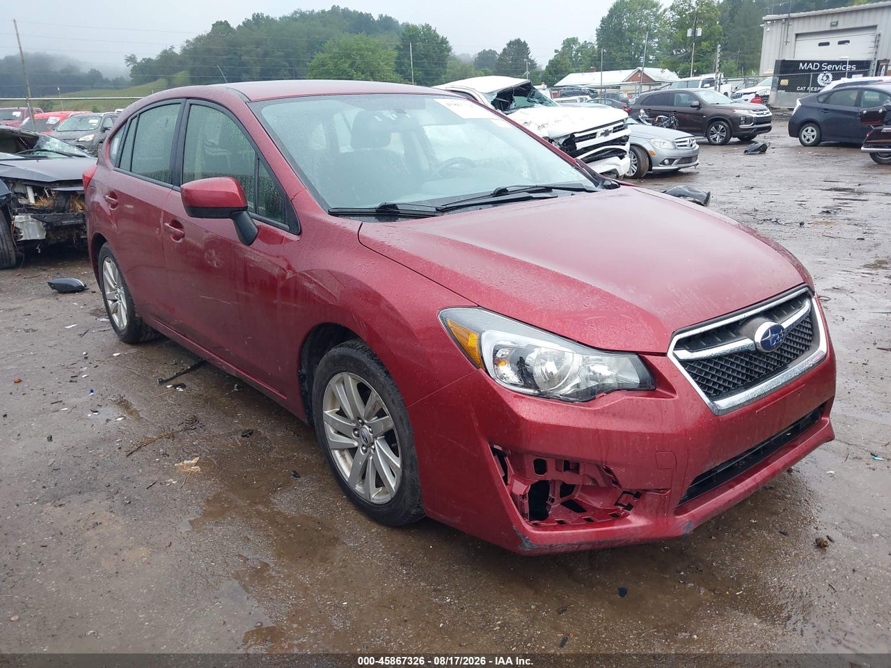 JF1GPAC64F8****** · 2015 SUBARU IMPREZA 2.0I PREMIUM