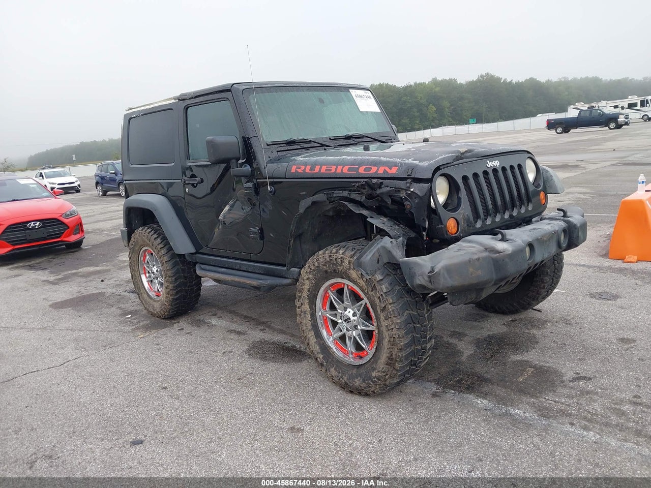 1J4GA64197L****** · 2007 JEEP WRANGLER RUBICON