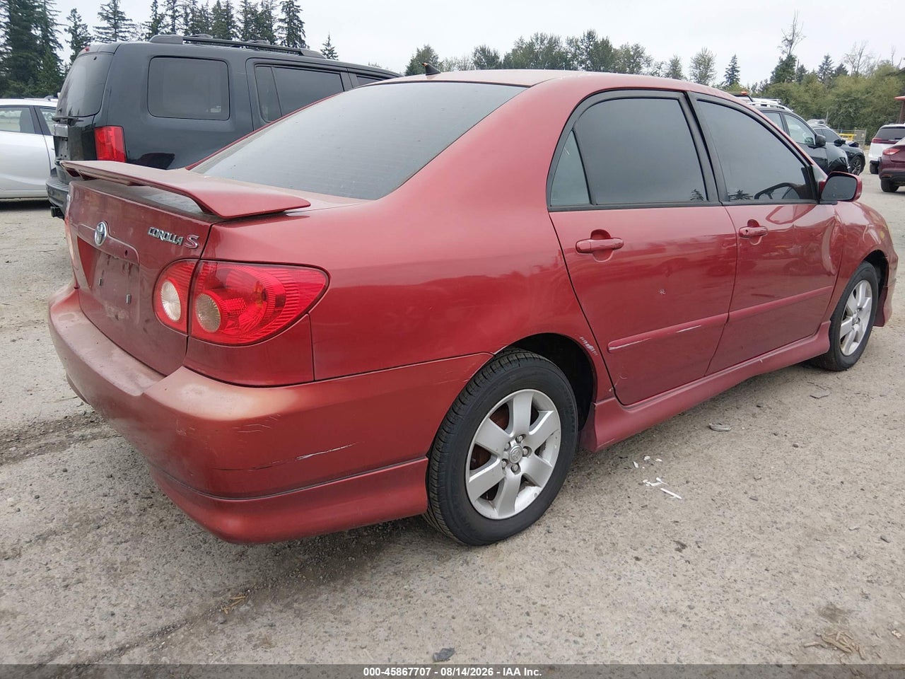 2007 TOYOTA COROLLA S · 4/11