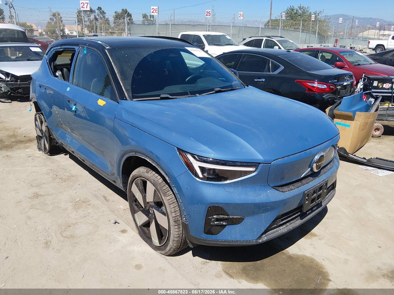 YV4ED3UM3P2****** · 2023 VOLVO XC40 RECHARGE PURE ELECTRIC TWIN ULTIMATE
