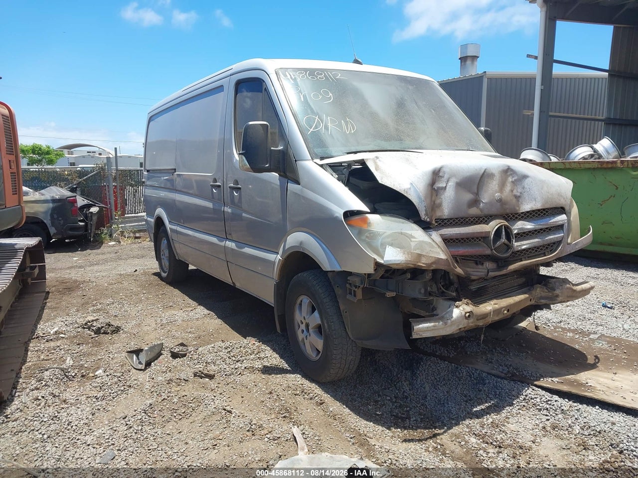 2013 MERCEDES-BENZ SPRINTER 2500 NORMAL ROOF