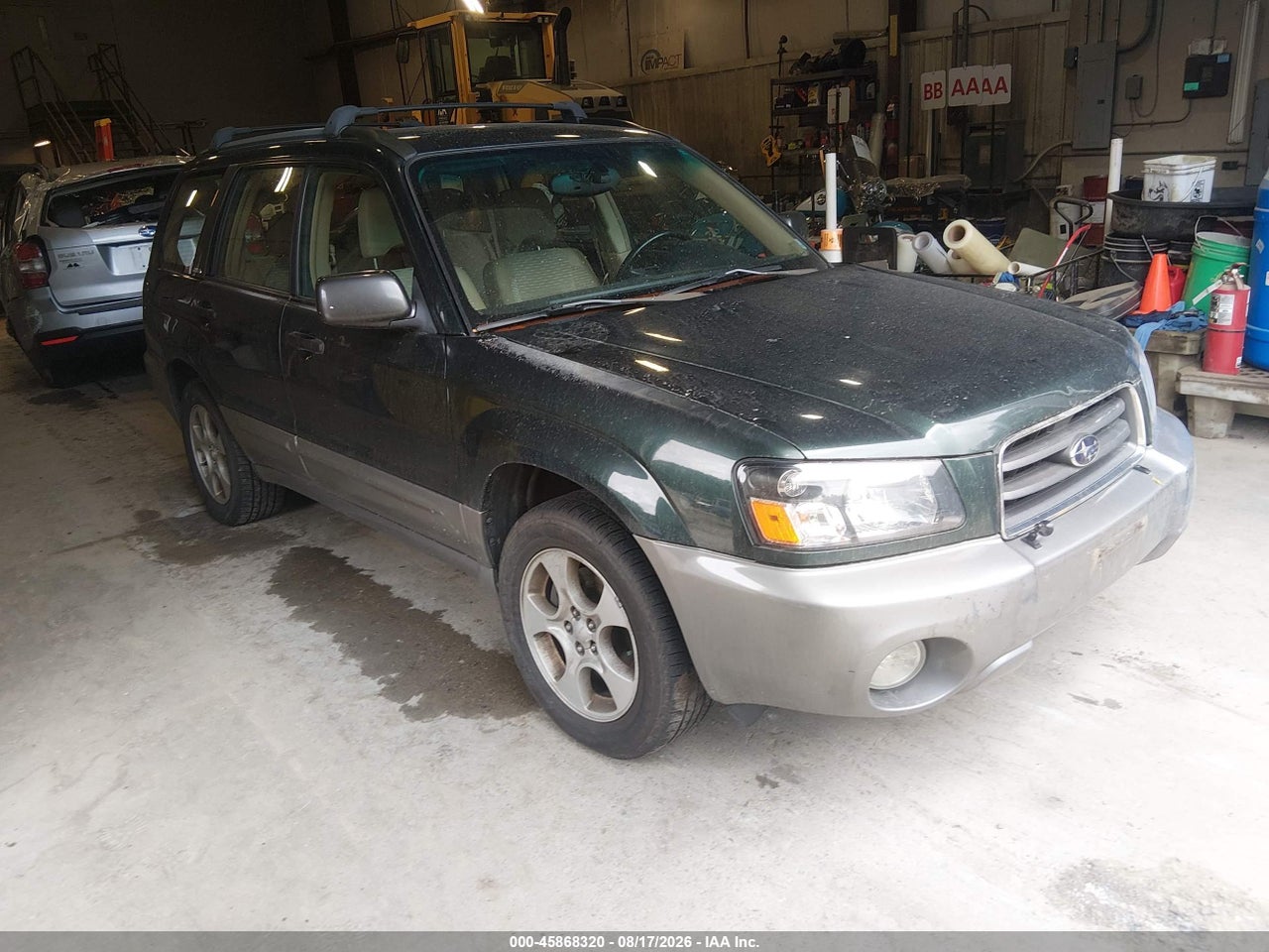 JF1SG65674H****** · 2004 SUBARU FORESTER 2.5XS
