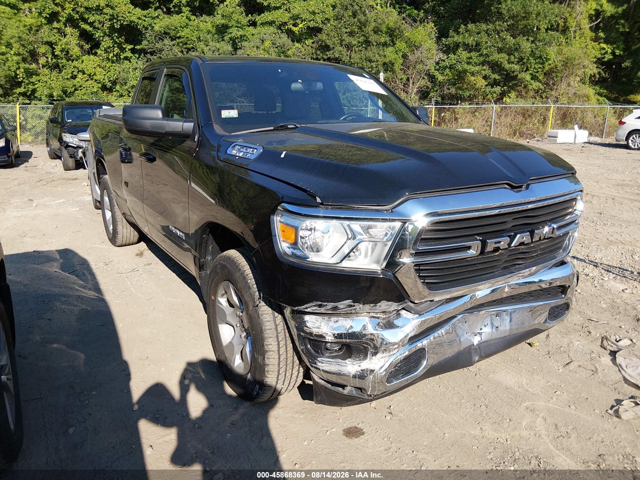 1C6SRFBTXMN****** · 2021 RAM 1500 BIG HORN  4X4 6'4 BOX