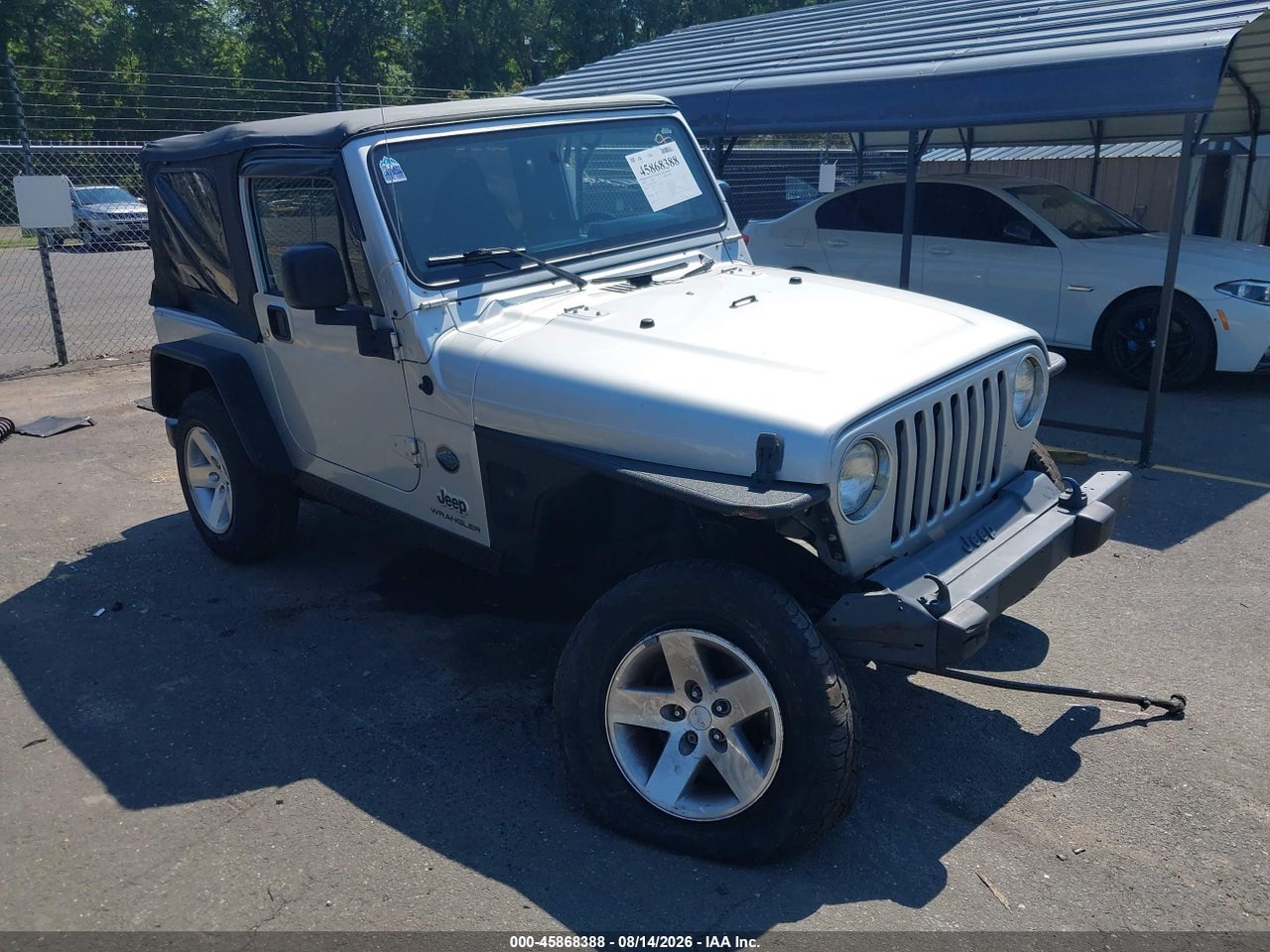 2004 JEEP WRANGLER X