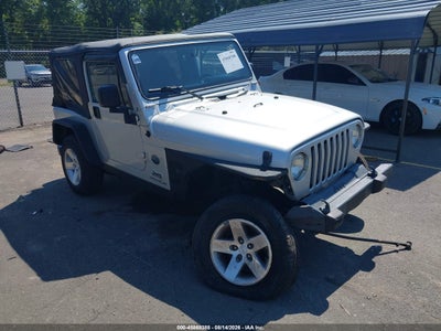 2004 JEEP WRANGLER X
