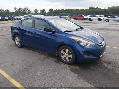 2015 HYUNDAI ELANTRA SE