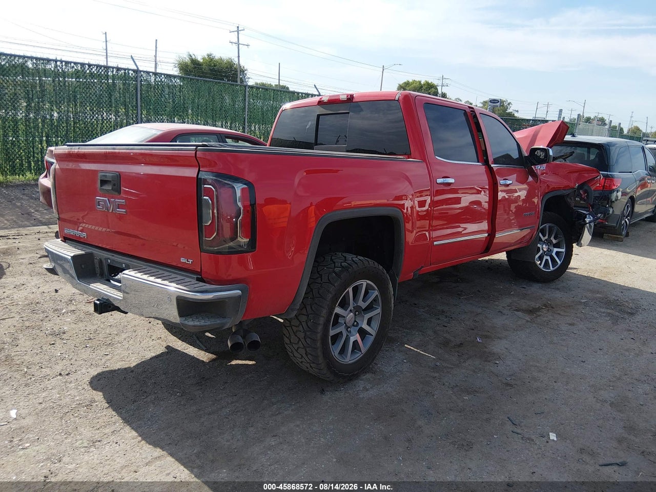 3GTU2NEC2GG****** · 2016 GMC SIERRA 1500 SLT · 4/10