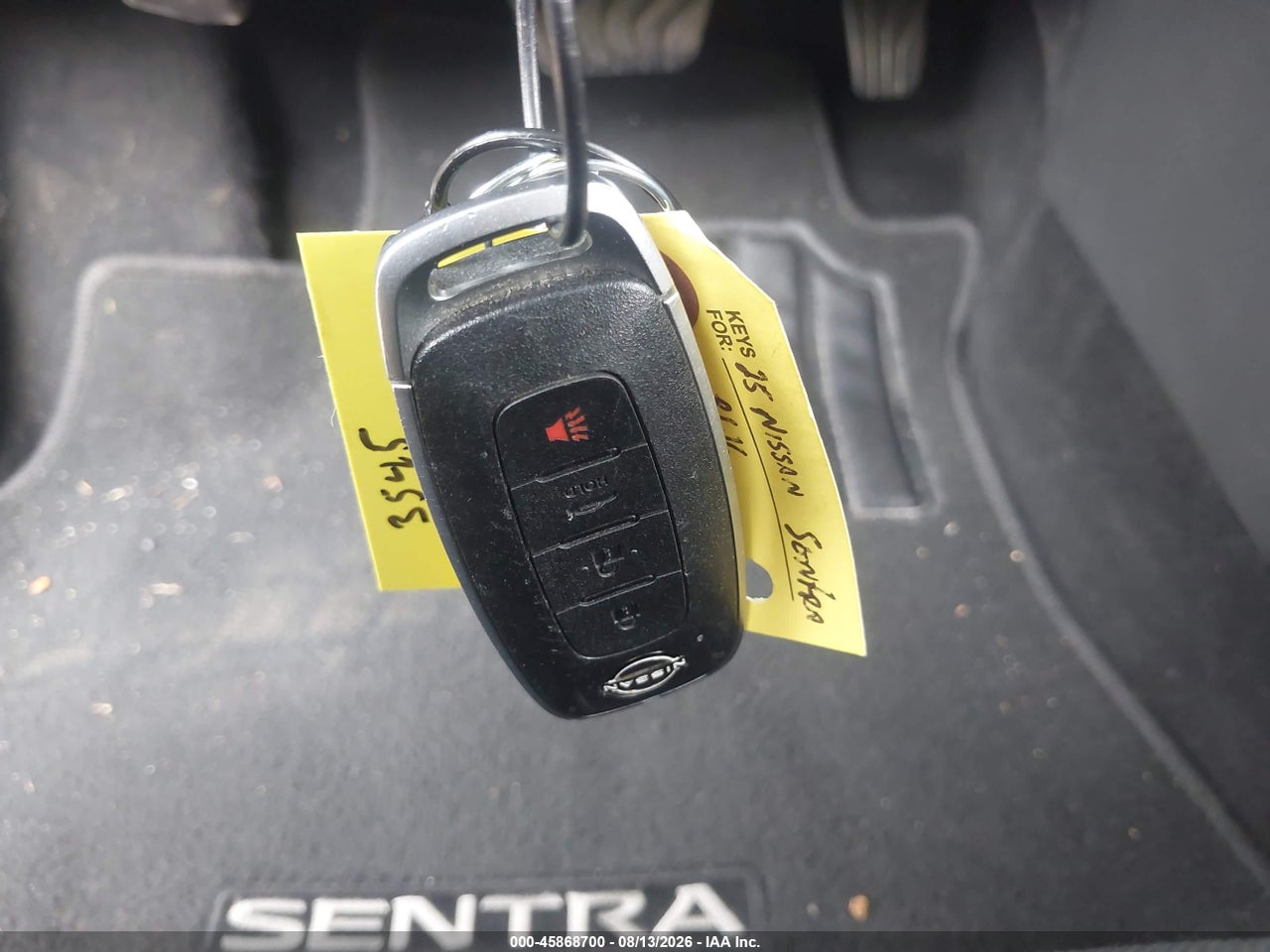 3N1AB8CV0SY****** · 2025 NISSAN SENTRA SV · 11/11