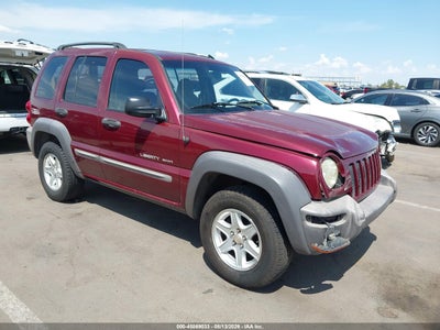 1J4GL48K43W****** · 2003 JEEP LIBERTY SPORT