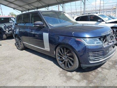 SALGS2SV9JA****** · 2018 LAND ROVER RANGE ROVER 3.0L V6 SUPERCHARGED HSE