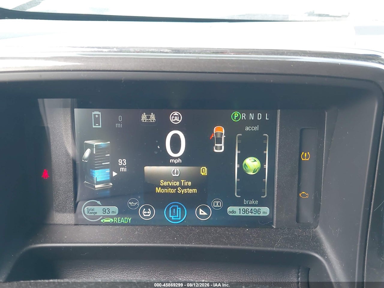 1G1RD6E40CU****** · 2012 CHEVROLET VOLT   · 7/11