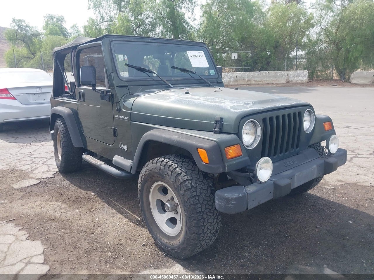 1998 JEEP WRANGLER SE